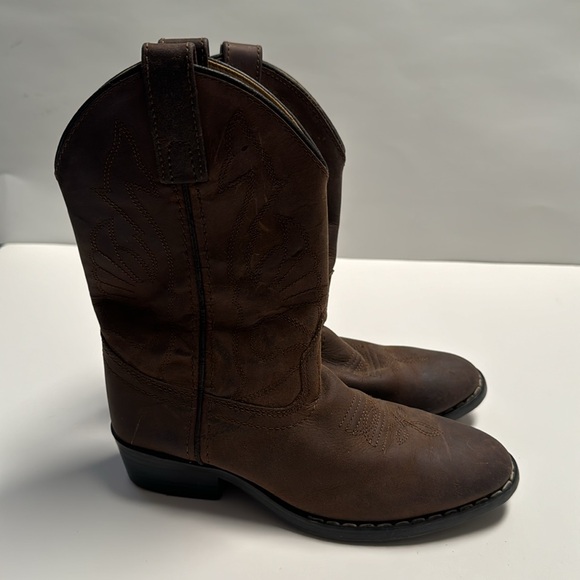 Masterson: Brown Leather  Boots Sz 13.5 - Picture 6 of 9